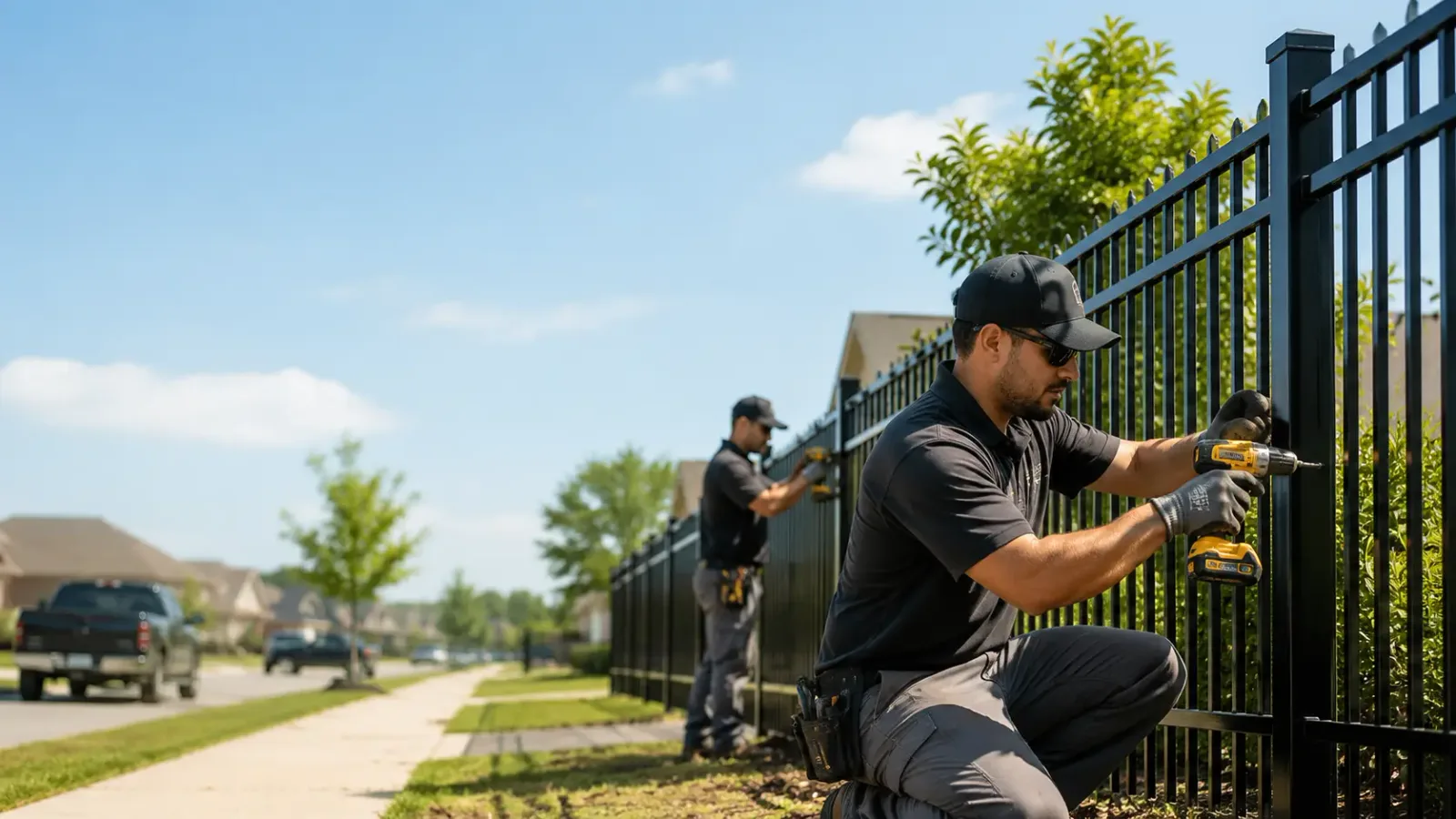Metal Fence Installation in Fairhope, PA